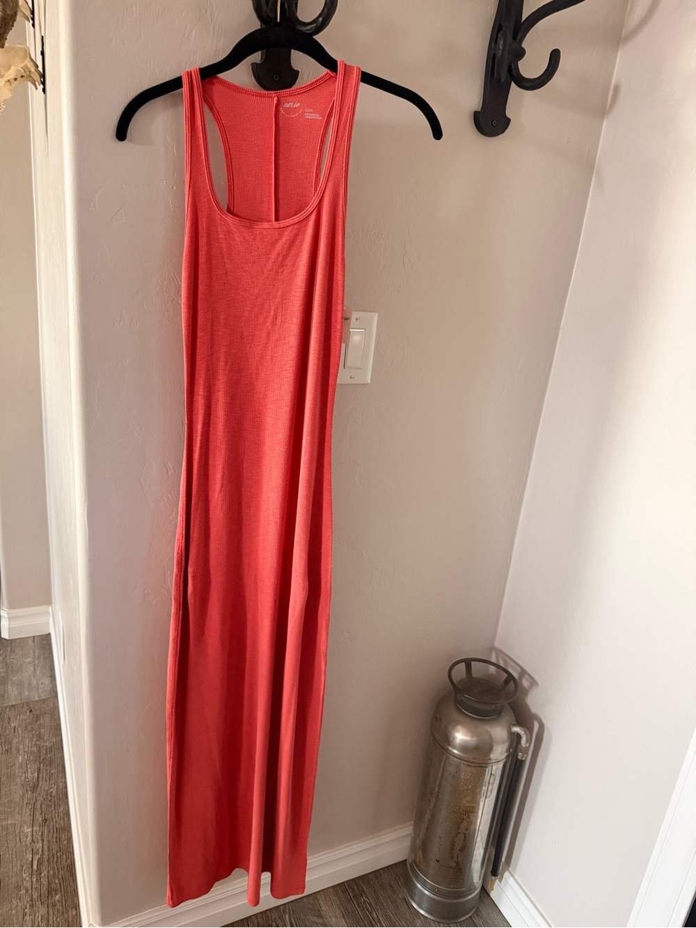 Women’s aeri Coral Racerback Maxi Dress